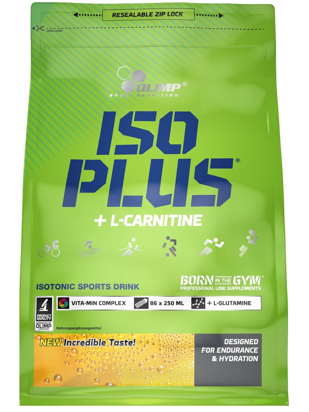 1-Iso Plus, Tropic Blue - 1505 grams 1