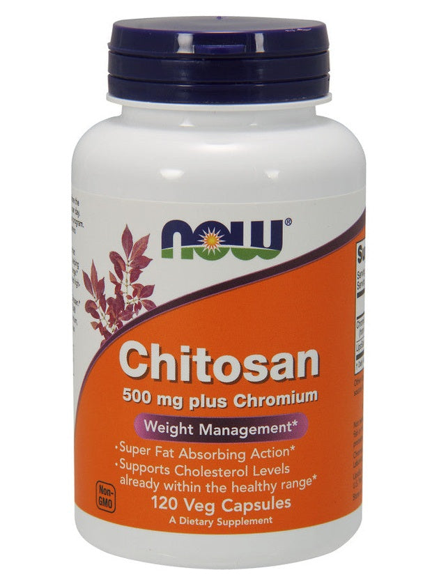 1-Chitosan, 500mg Plus Chromium - 120 vcaps 1