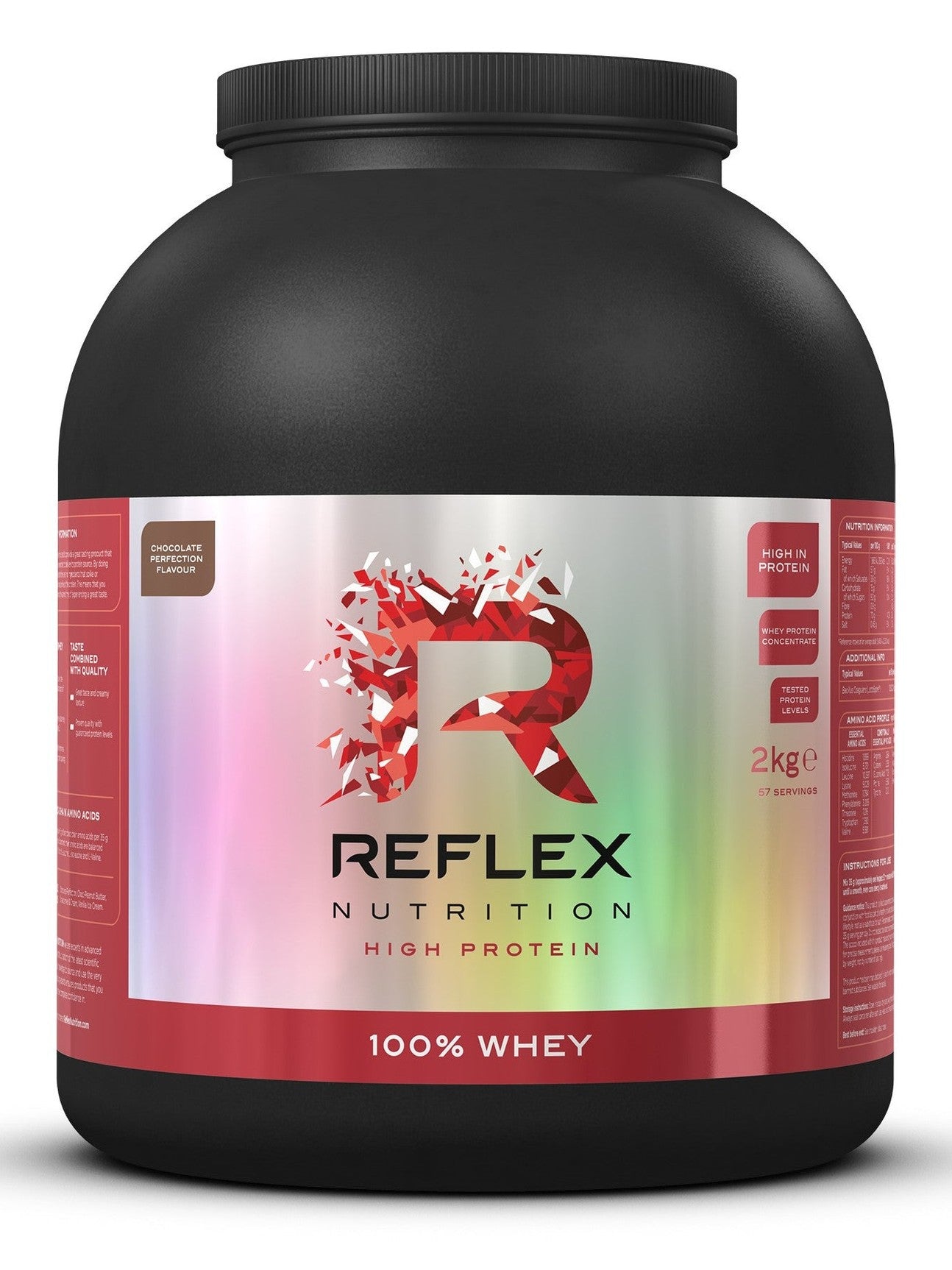 1-100% Whey, Vanilla - 2000 grams 1