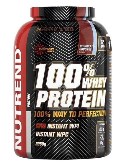 1-100% Whey Protein, Chocolate Coconut - 2250 grams 1