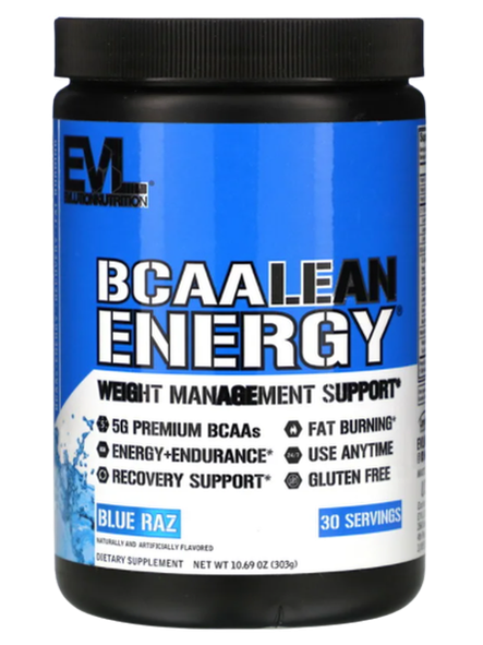 1-BCAA Lean Energy, Blue Raz - 303 grams 1