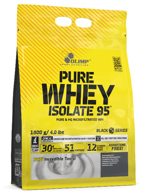 1-Pure Whey Isolate 95, Coconut Cream - 1800 grams 1