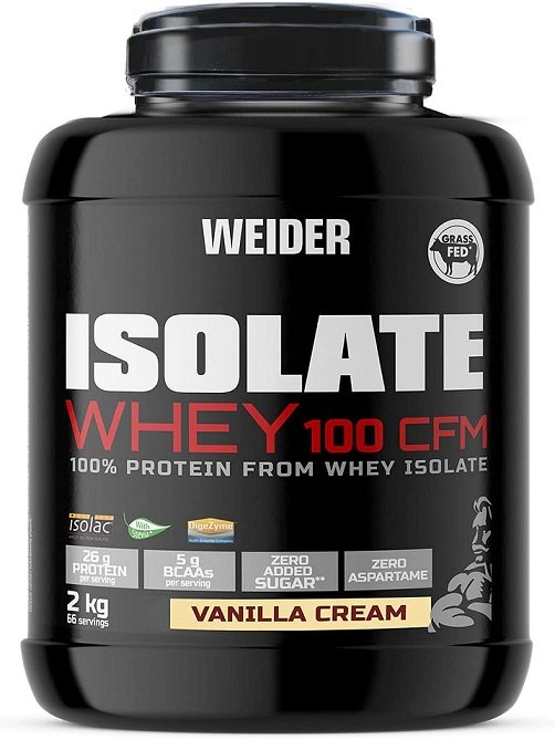 1-Isolate Whey 100 CFM, Vanilla Cream - 2000 grams 1