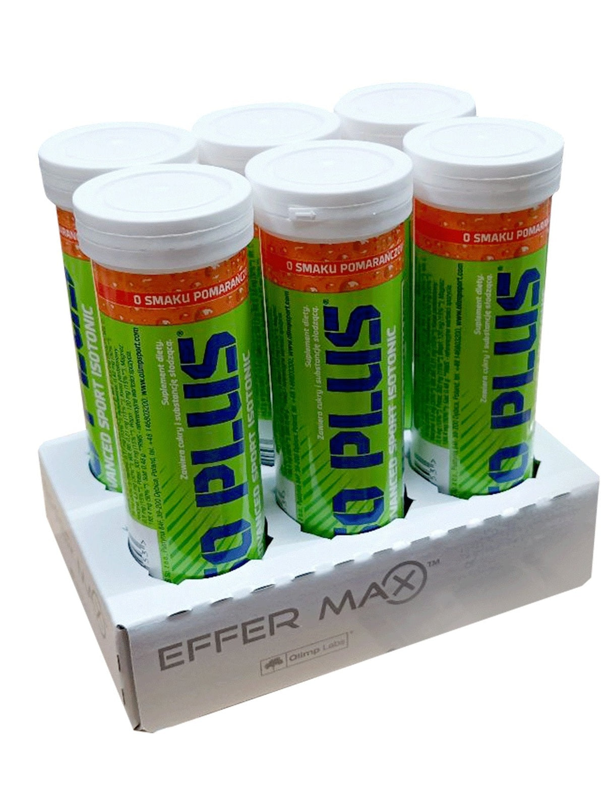 1-Iso Plus Effervescent, Orange - 6 x 10 tabs 1