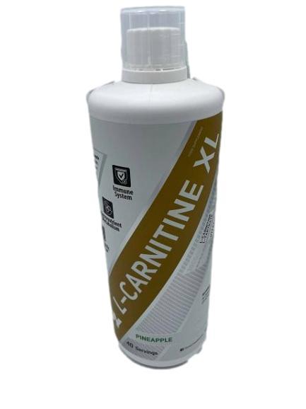 1-Liquid L-Carnitine XL, Pineapple - 1000 ml. 1