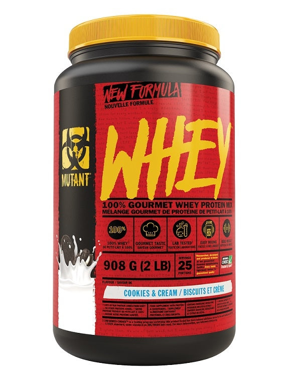 1-Mutant Whey, Cookies & Cream - 908 grams 1