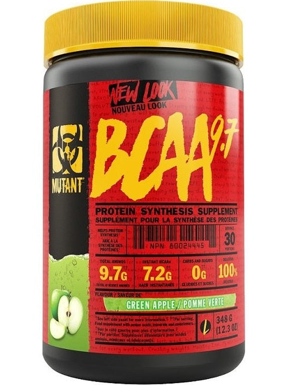 1-Mutant BCAA 9.7, Green Apple - 348 grams 1