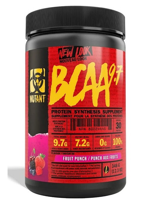 1-Mutant BCAA 9.7, Fruit Punch - 348 grams 1