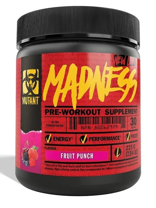 1-Mutant Madness, Fruit Punch - 225 grams 1