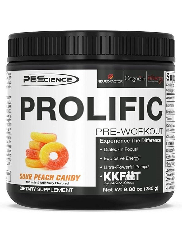 1-Prolific, Sour Peach Candy - 280 grams 1