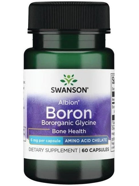 1-Albion Boron Glycine, 6mg - 60 caps 1
