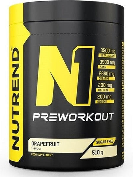 1-N1 Pre-Workout, Grapefruit - 510 grams 1