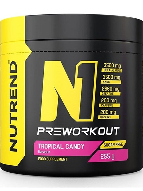 1-N1 Pre-Workout, Tropical Candy - 255 grams 1