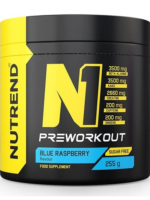 1-N1 Pre-Workout, Blue Raspberry - 255 grams 1