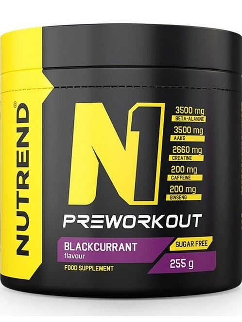1-N1 Pre-Workout, Blackcurrant - 255 grams 1