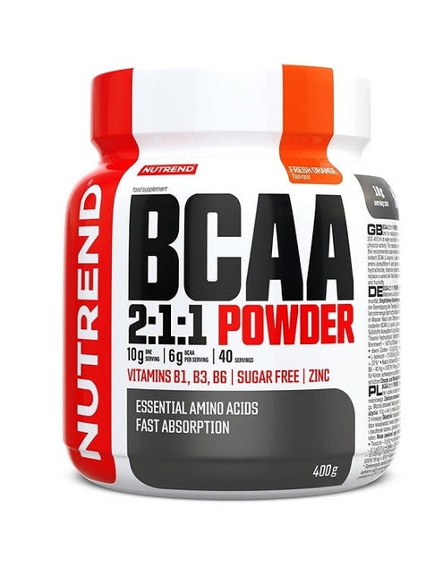 1-BCAA 2:1:1 Powder, Fresh Orange - 400 grams 1
