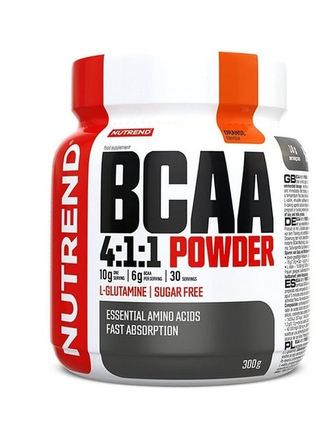 1-BCAA 4:1:1 Powder, Orange - 300 grams 1