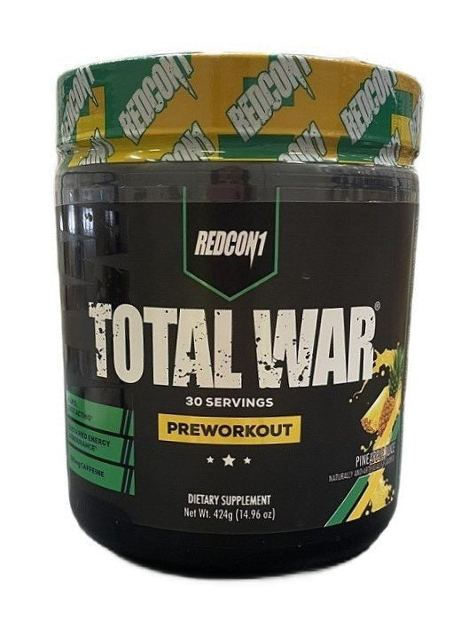 1-Total War - Preworkout, Pineapple Juice - 424 grams 1