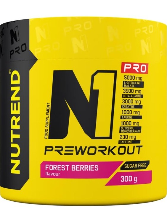 1-N1 Pro Pre-Workout, Forest Berries - 300 grams 1