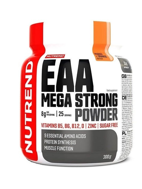 1-EAA Mega Strong Powder, Mango + Orange - 300 grams 1