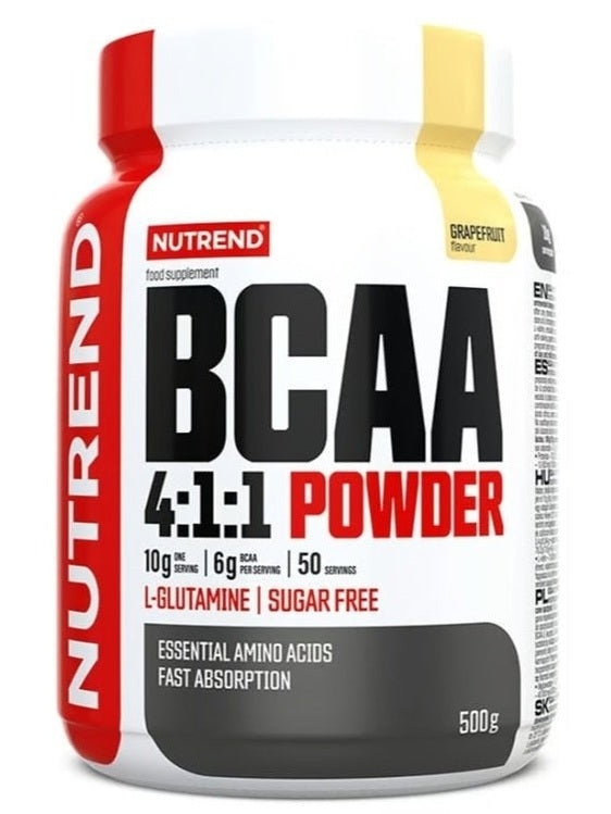 1-BCAA 4:1:1 Powder, Grapefruit - 500 grams 1