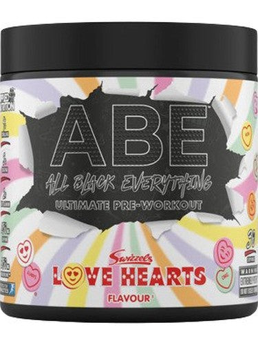 1-ABE - All Black Everything, Swizzels Love Hearts - 375 grams 1