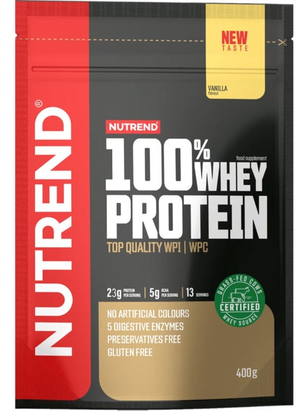 1-100% Whey Protein, Vanilla - 400 grams 1