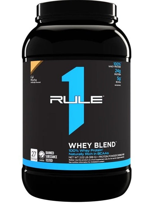 1-R1 Whey Blend, Cafe Mocha - 918 grams 1