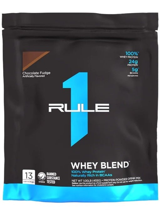 1-R1 Whey Blend, Chocolate Fudge - 455 grams 1