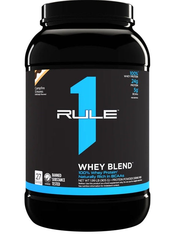 1-R1 Whey Blend, Campfire S'mores - 905 grams 1