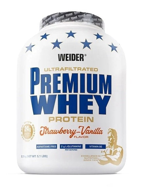 1-Premium Whey, Strawberry Vanilla - 2300 grams 1