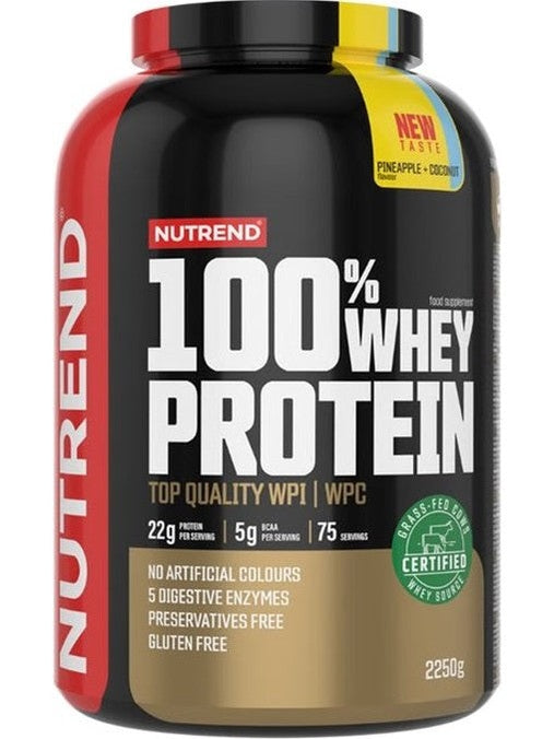 1-100% Whey Protein, Pineapple + Coconut - 2250 grams 1