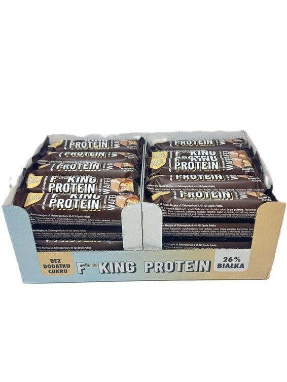 1-Fitking Protein Wafer, Peanut Butter - 40 x 39g 1