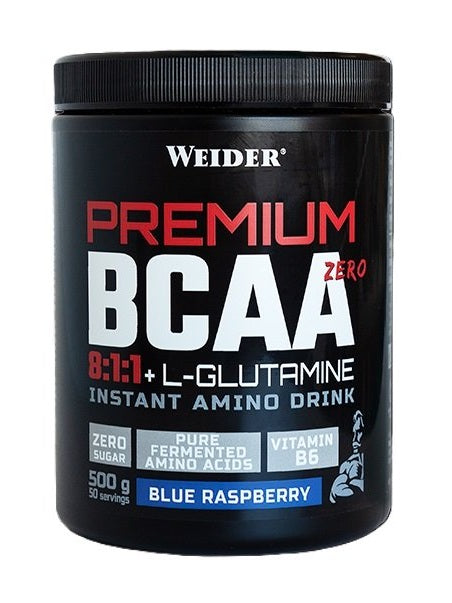 1-Premium BCAA Zero, Blue Raspberry - 500 grams 1