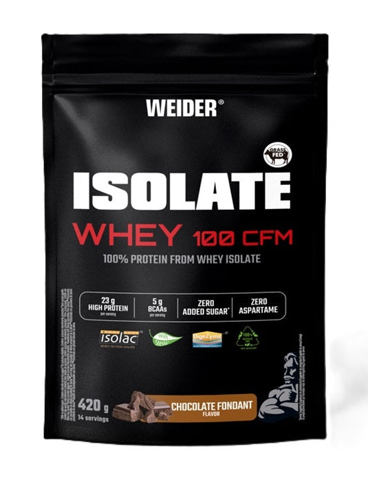 1-Isolate Whey 100 CFM, Chocolate Fondant - 420 grams 1