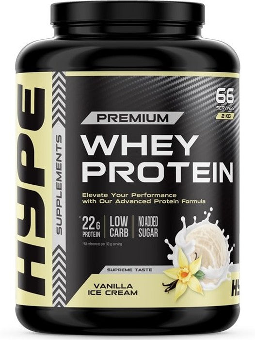 1-Whey Protein, Vanilla Ice Cream - 2000 grams 1