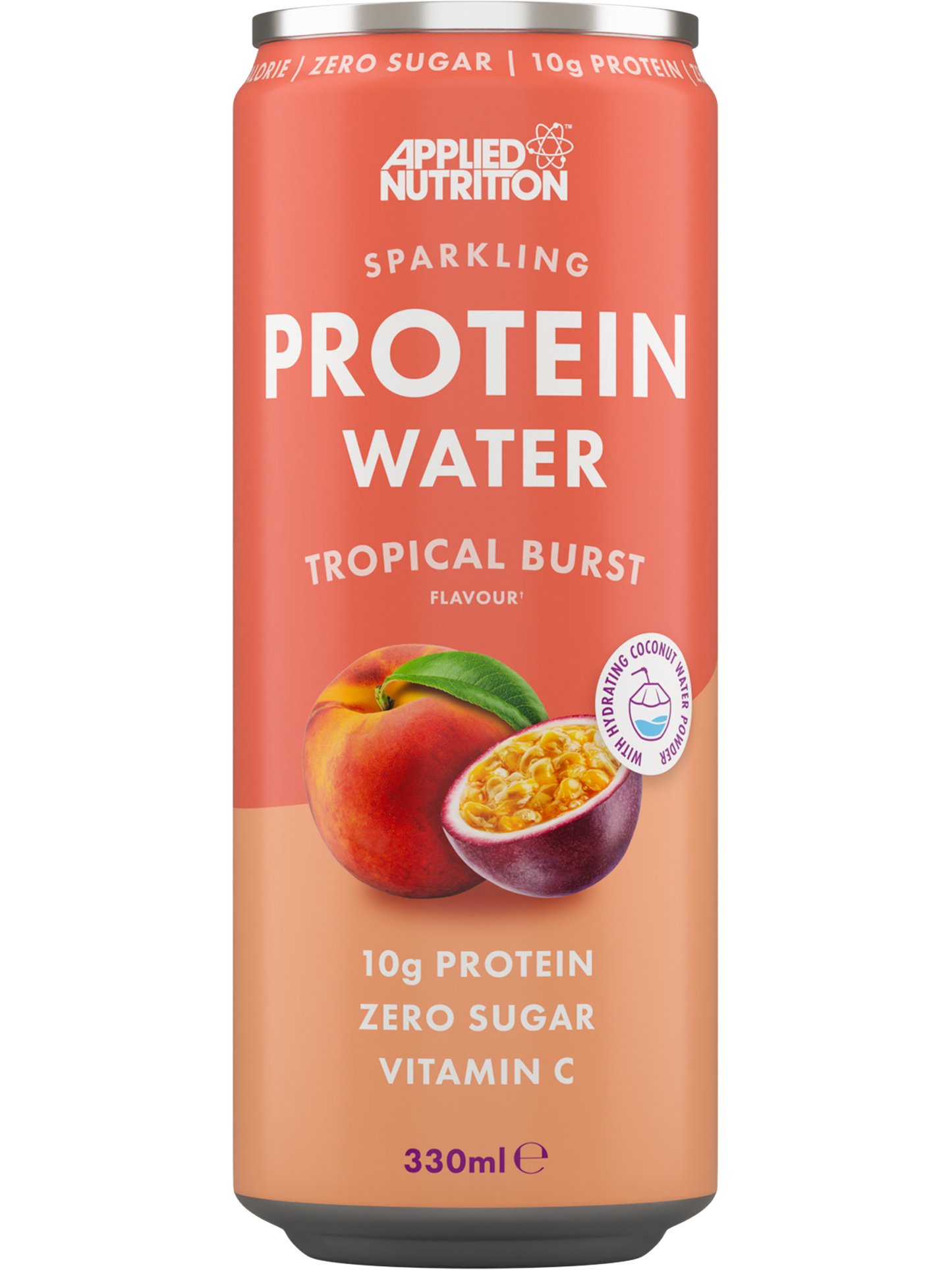 1-Sparkling Protein Water, Tropical Burst - 12 x 330 ml. 1