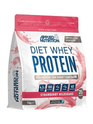 1-Diet Whey, Strawberry Milkshake (EAN 5056555205433) - 1000 grams 1