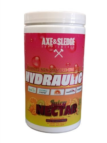 1-Hydraulic V2 Non-Stim Pre-Workout, Juicy Nectar (EAN 810164580115) - 464 grams 1