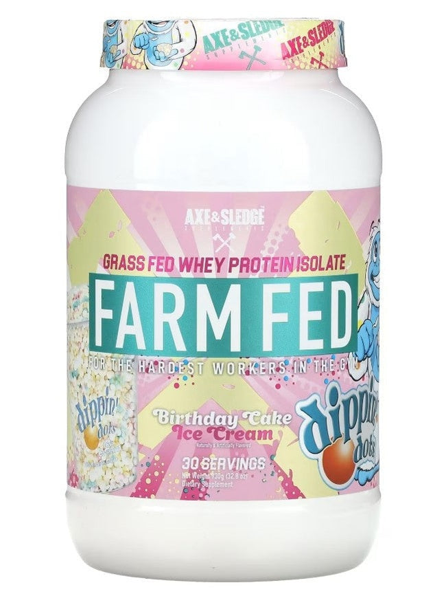 1-Farm Fed, Dippin' Dots Birthday Cake Ice Cream - 930 grams 1