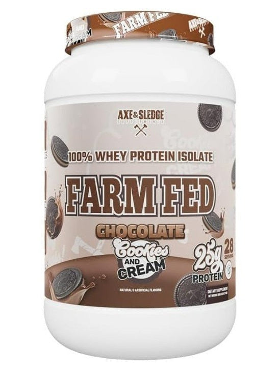 1-Farm Fed, Chocolate Cookies and Cream - 986 grams 1