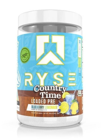 1-Loaded Pre, Country Time Blueberry Lemonade - 441 grams 1