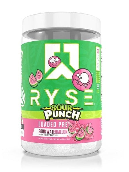 1-Loaded Pre, Sour Punch Watermelon - 435 grams 1