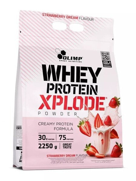 1-Whey Protein Xplode, Strawberry Dream - 2250 grams 1