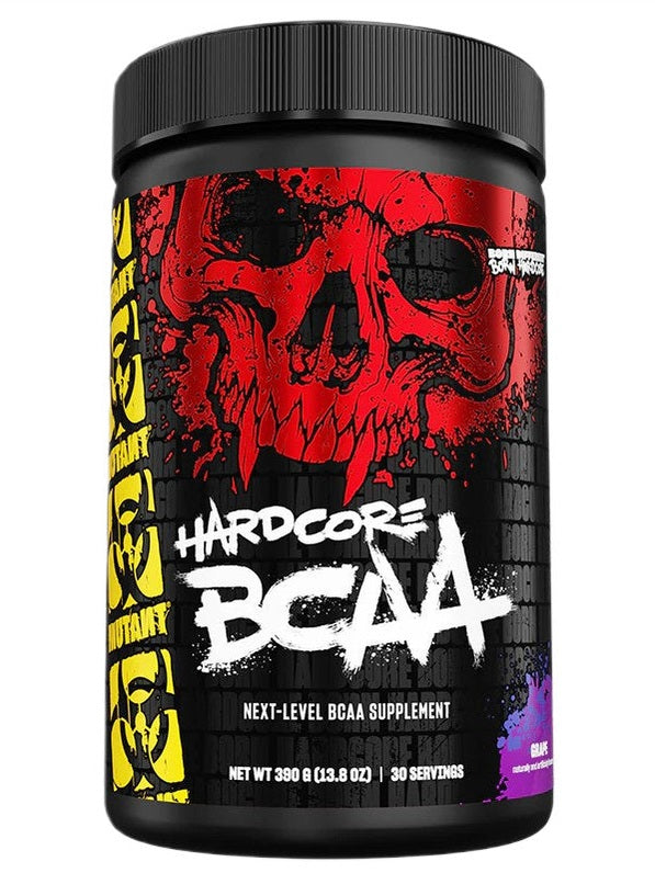 1-Hardcore BCAA, Grape - 390 grams 1