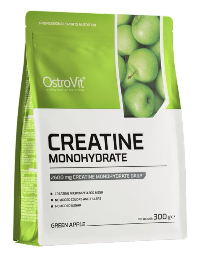 1-Creatine Monohydrate, Green Apple - 300 grams 1