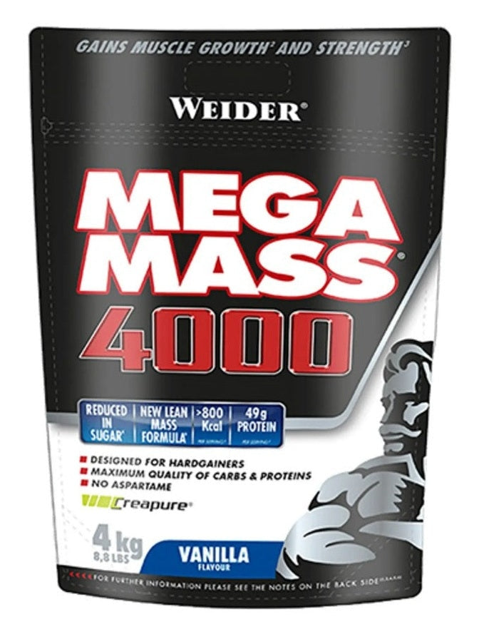1-Mega Mass 4000, Vanilla - 4000 grams 1