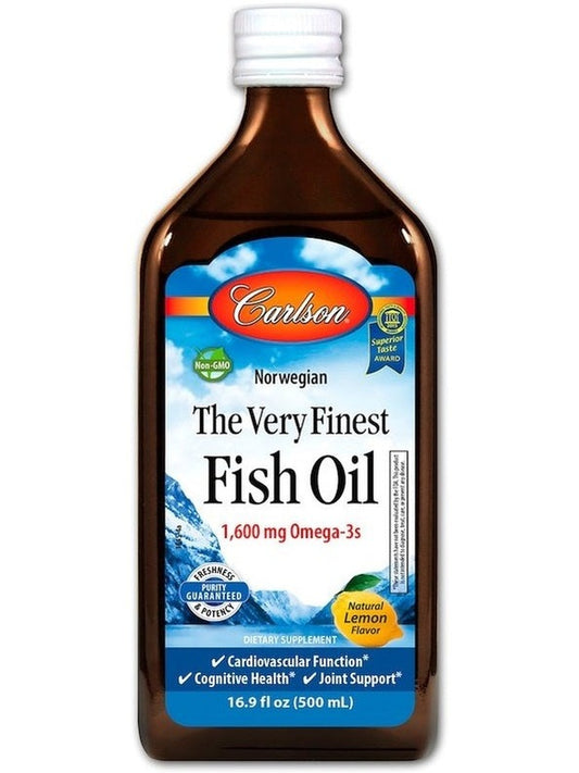 1-The Very Finest Fish Oil, Natural Orange - 500 ml. 1