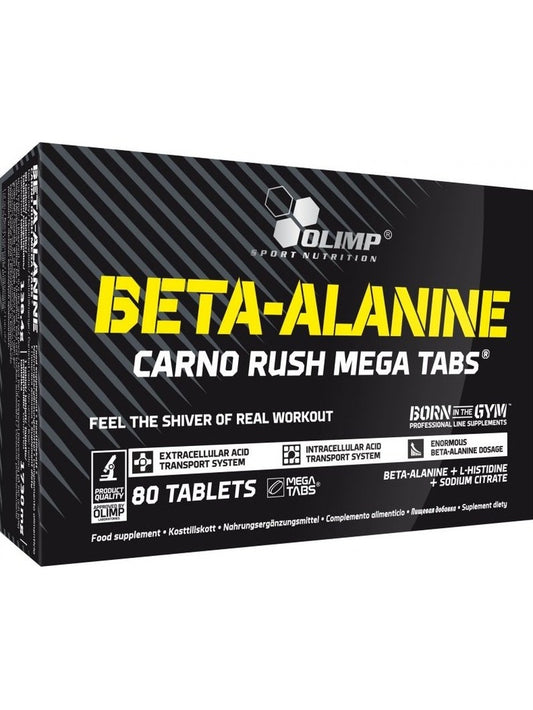 1-Beta Alanine - Carno Rush Mega Tabs - 80 tablets 1