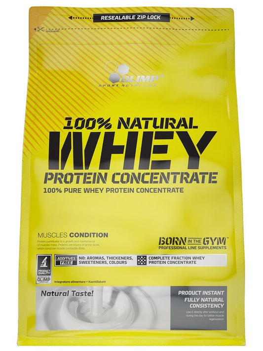 1-100% Natural Whey Protein Concentrate - 700 grams 1